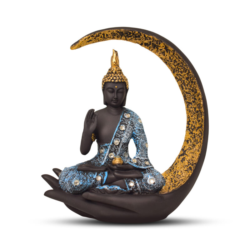 Chand Buddha Samadhi Resin Statue - Image 4