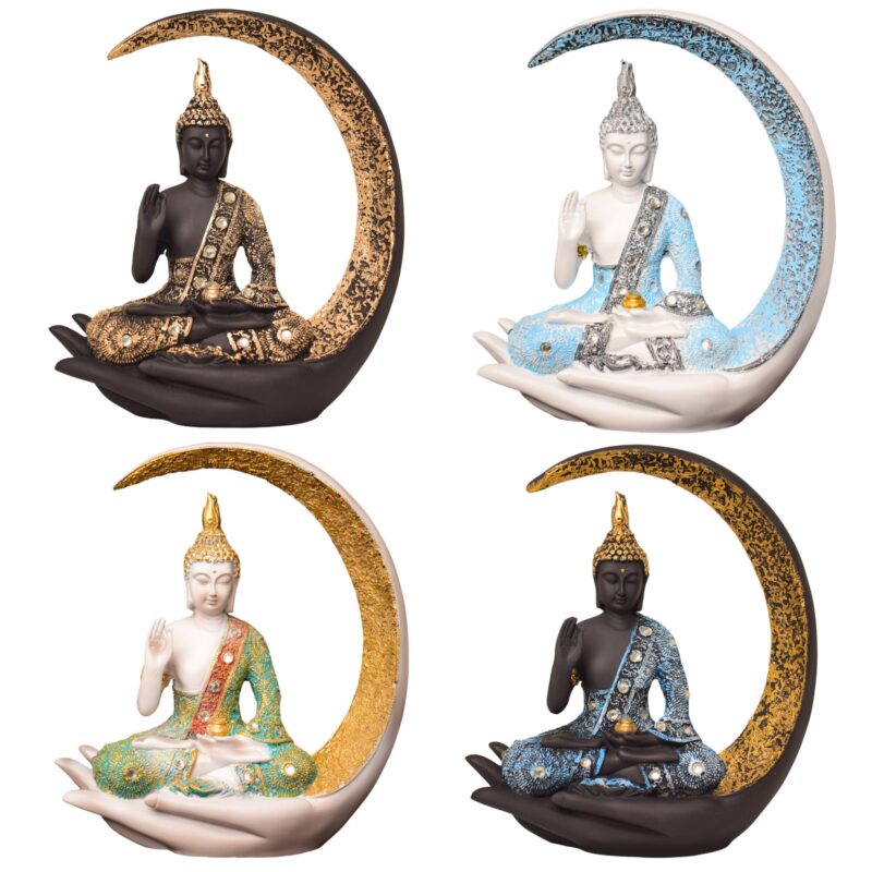 Chand Buddha Samadhi Resin Statue - Image 6